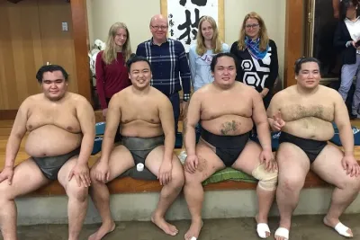 Tokyo Sumo Morning Training — Starting Right From Your Hotel.