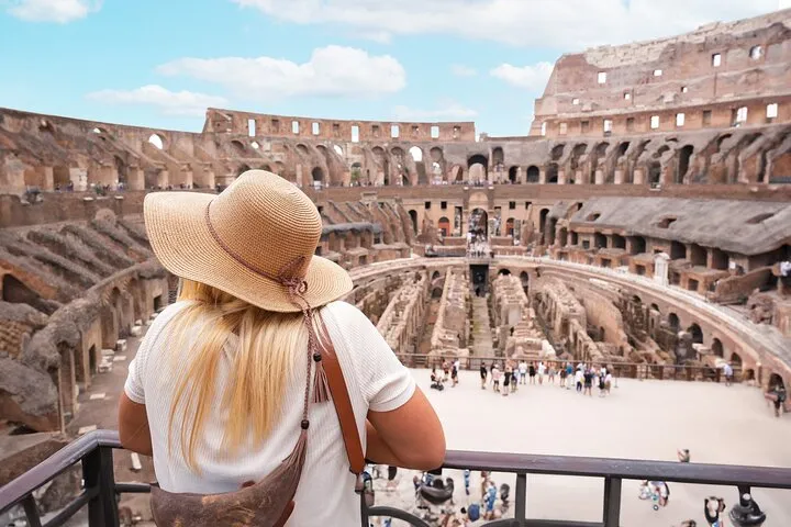 Rome: Colosseum with Roman Forum & Palatine Hill + Arena Optional
