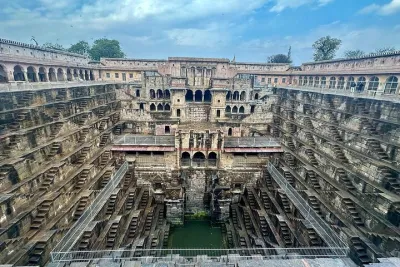 Private Day Trip to Abhaneri Chand Baori Stepwell from Jaipur
