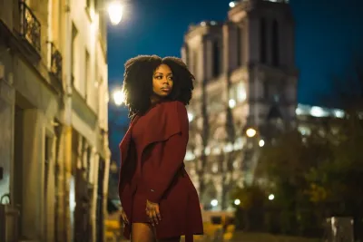 Private Paris Photo shoot with a Film Director: Natural Style