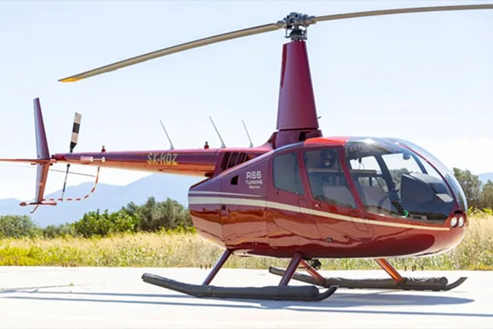 Private Helicopter Transfer from Athens to Koufonisia