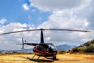 Private Helicopter Transfer from Athens to Patmos