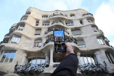 Guided private morning tour of La Pedrera with Casa Batlló ticket