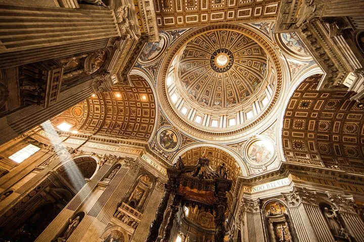 St. Peter's Basilica & Papal Tombs Tour with Optional Dome Climb