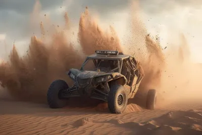 Private Polaris Desert Buggy Tour with Free Safari