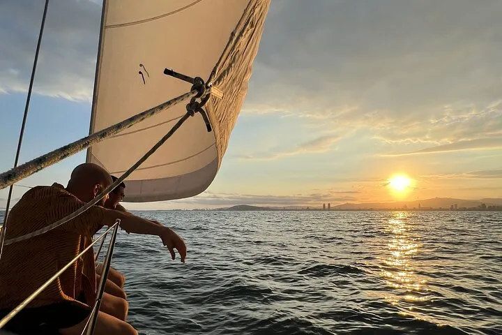 Barcelona Coastal Sailing (Open Bar, Catalan Snack & Swim Stop)