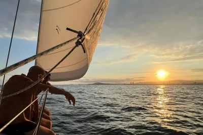 Barcelona Coastal Sailing (Open Bar, Catalan Snack & Swim Stop)