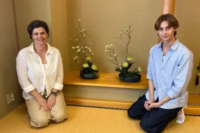 2 Hours Flower Arranging Ikebana Class Temple Tokyo Ota-ku