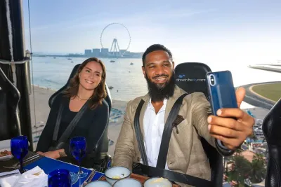 Dinner In The Sky Experience in Dubai Marina