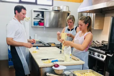 San Gimignano Pasta Cooking Class in a Winery from Florence