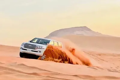 Desert Safari With BBQ Dinner, Quad Bike & Camel Ride from Dubai