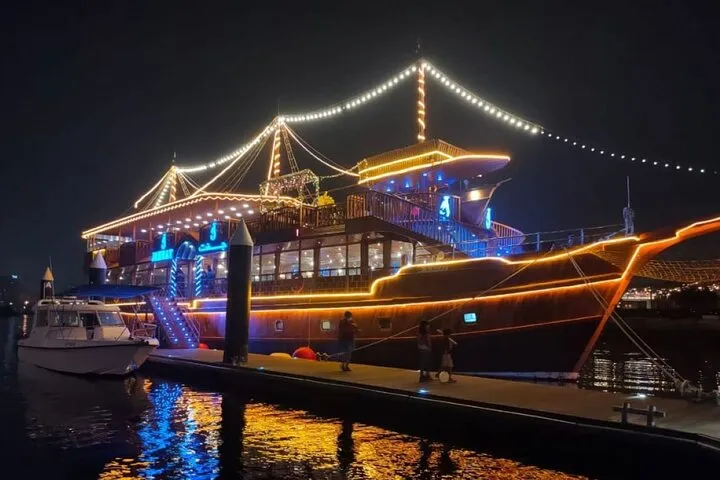 Dubai Dhow Cruise Dinner Al Seef Creek Multicusine