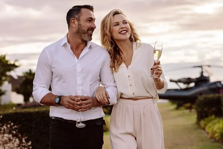 Private Dinner Dream Date with Helicopter Ride in New York