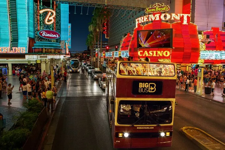 Viator Exclusive: 10:15PM Las Vegas Night Tour by Open-Top Bus