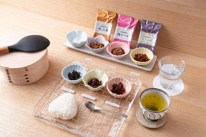Onigiri work shop Furikake and Tsukudani