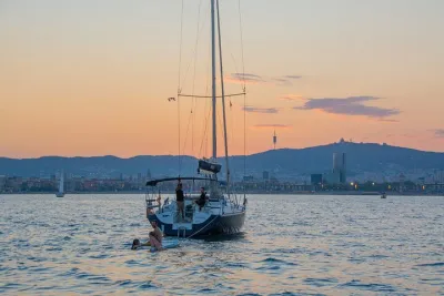 Private Naval Sailboat Tour in Barcelona up to 11 people