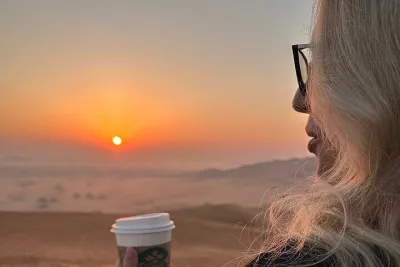 Private Morning Desert Safari with Quad Bike and Camel Ride