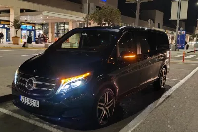 Athens Mercedes V-Class Luxury Airport, Port, City Transfer