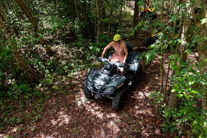 Thrills & Nature: ATV, Zipline & Cenote Adventure in Cancun