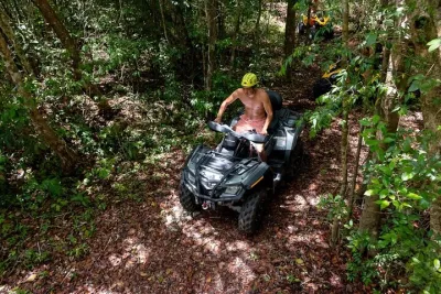 Thrills & Nature: ATV, Zipline & Cenote Adventure in Cancun