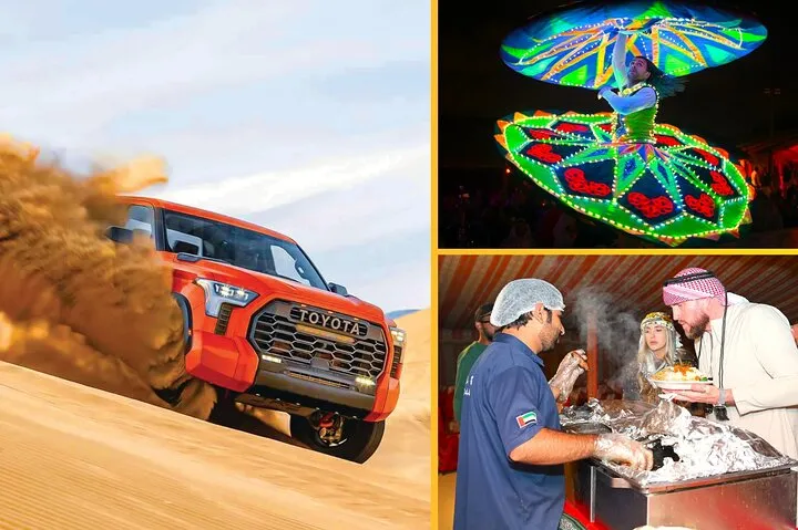 Dinner in the Desert with Traditional Show & Optional Activities