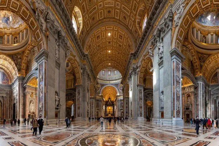 Rome: St. Peter's Basilica & Dome Entry Ticket with Audio Guide