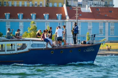 Classic Yacht Experience in Lisbon with portuguese wine