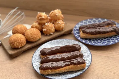 Éclair & Choux Pastry Baking Class with a Chef