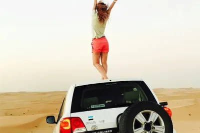 Dubai VIP desert safari, with Duns bashing,camel Ride& BBQ dinner