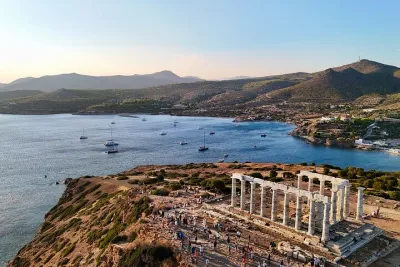 Cape Sounion Tour: Enjoy Monumental Sites, Drone Photography