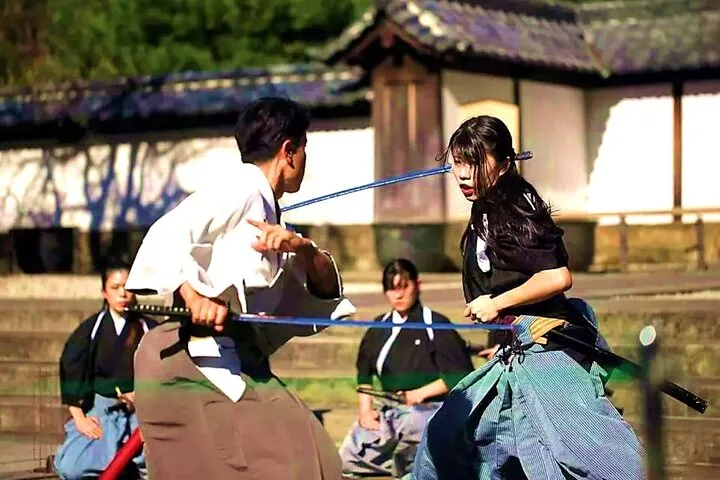 Authentic Samurai Sword Fight Experience with Worldwide Coach
