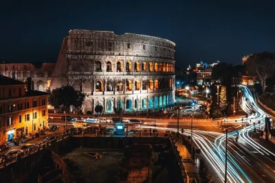 Rome by Night Private Golf Cart Tour