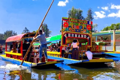 Trajinera Party at Xochimilco with Drinks, Mariachi & Snacks