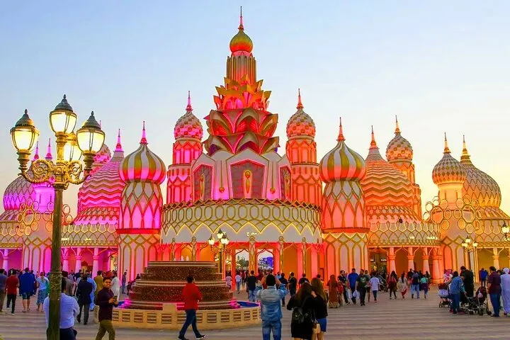 Dubai Global Village With Miracle Garden - Private Tour