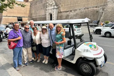 Rome Private Golf Cart tour of Catacomb and Ancient Appian Way