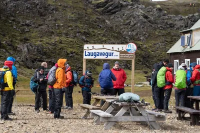 Small Group Landmannalaugar Hike and Hot Springs: Reykjavik/Hella