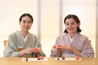 Tokyo Koboji Temple Wagashi Class: Nerikiri & Matcha