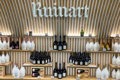 GRAND VINTAGE Ruinart Veuve Clicquot Private Champagne from Paris
