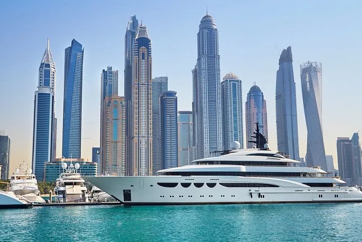 Dubai Marina Private yachts with Optional Return Transfer
