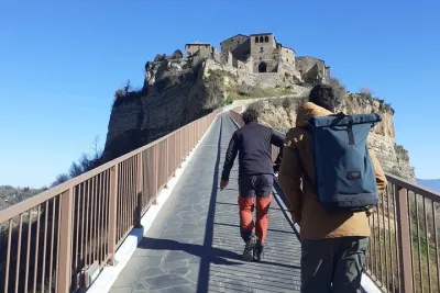 Orvieto & Civita E-Bike Tour w/ Private VIP Transfer from Rome