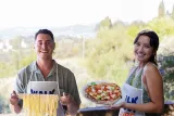 Florence Pizza or Pasta Class & Gelato Making at a Tuscan Farm