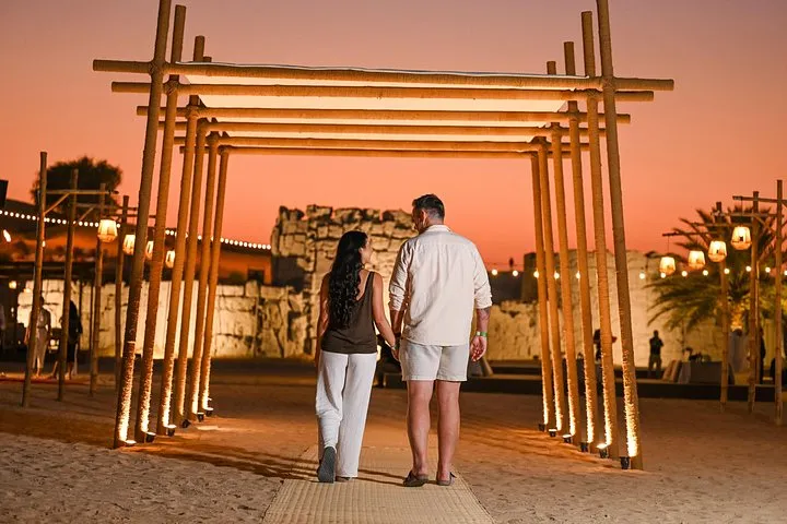 Dubai Desert Camp: Camel Ride, BBQ, Transfers at Fort Lisaili