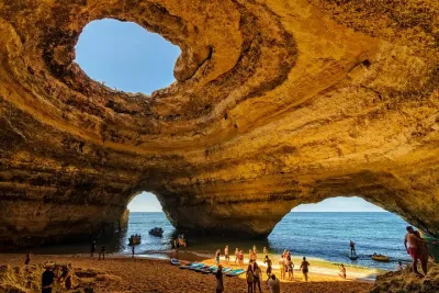 Algarve guided tour from Lisbon with Benagil cave cruise