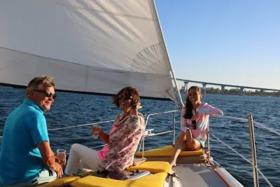 2.5 Hour Private Sunset Sailing Tour in San Diego up to 12 guests