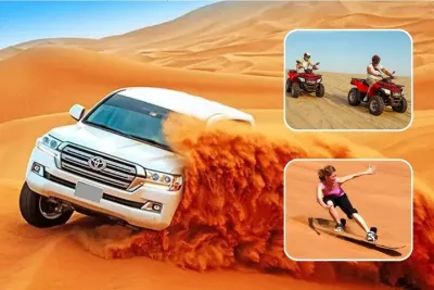 Morning Red Dunes Desert Safari – 4 Hours of Adventure from Dubai