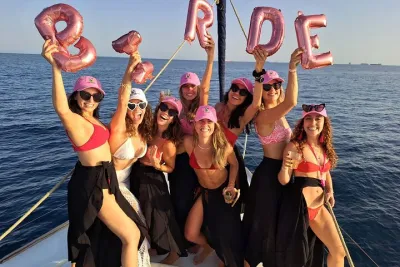 Barcelona Sunset Private Luxury Catamaran Sailing