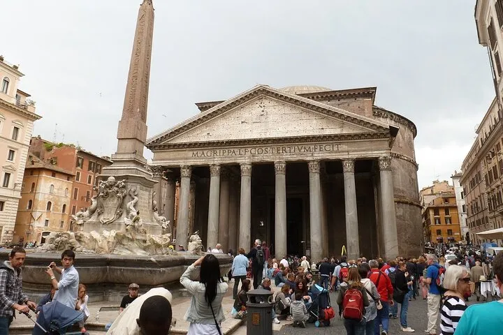 Rome Pantheon Guided Audio Tour Escorted Entrance