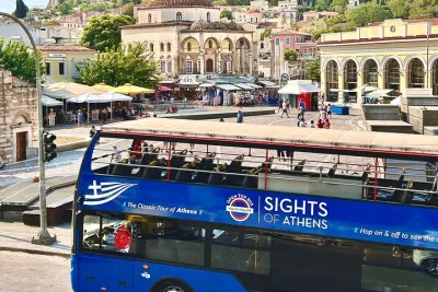 Hop-On Hop-Off Bus and Acropolis Museum Ticket