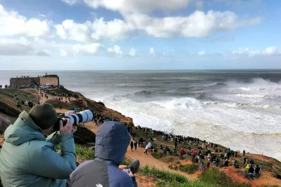 Nazare (World's Biggest Waves) Half Day Private Tour from Lisbon