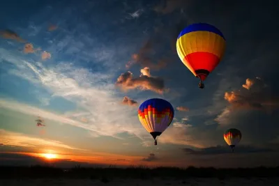 Hot Air Balloon Ride in Dubai